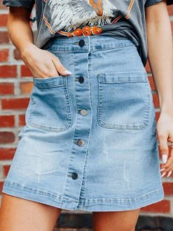 Dongguan Haohoo Clothing CO., Ltd Sale! The Southern Denim Skirt 15 Dongguan Haohoo Clothing CO., Ltd Sale! The Southern Denim Skirt