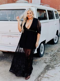 D & J Industries Sale! The Twyla Dress - Black