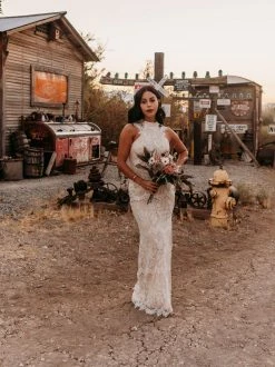 Southern Fried Chics Bridal To Have And To Hold Lace Dress - Ivory