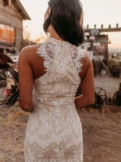 Southern Fried Chics Bridal To Have And To Hold Lace Dress - Ivory