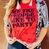 Bling-A-Gogo We The People Tee Tees 1 Bling-A-Gogo We The People Tee Tees