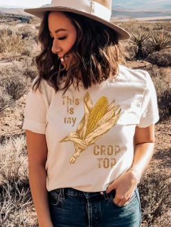 GTN This Is My Crop Top Tee