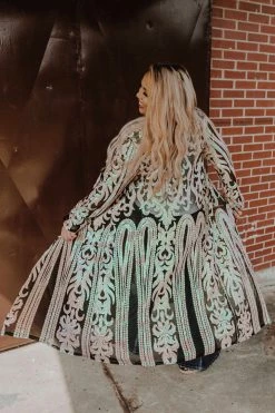 Dongguan Haohoo Clothing CO., Ltd PREORDER The Royal Sequin Duster - Bubblegum Pre-Orders 23 Dongguan Haohoo Clothing CO., Ltd PREORDER The Royal Sequin Duster - Bubblegum Pre-Orders