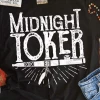 Miss Mud Pie Clothing Midnight Toker Tee - Black 1 Miss Mud Pie Clothing Midnight Toker Tee - Black