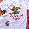 Miss Mud Pie The Only BS I Need Is Beer And Sunshine T-shirt 2 Miss Mud Pie The Only BS I Need Is Beer And Sunshine T-shirt