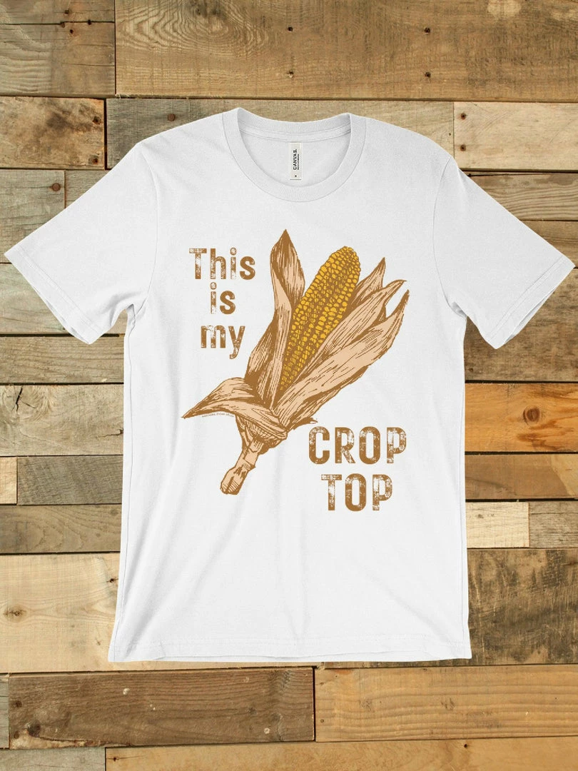 GTN This Is My Crop Top Tee 8 GTN This Is My Crop Top Tee